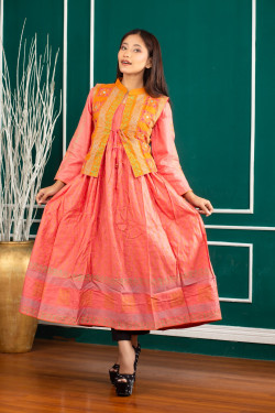 মহিলাদের কটি ফ্রক জামা