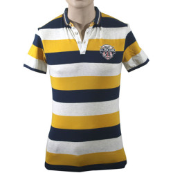 Polo-Shirt For Men Yellow, Blue, white