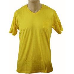 Half Sleeve T-Shirt for Men Yellow