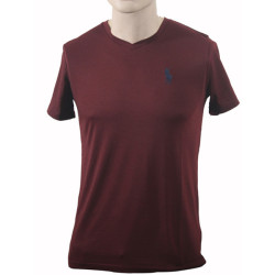 Half Sleeve T-Shirt for Men maroon